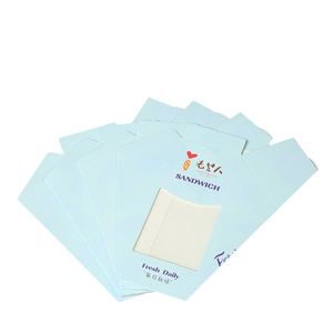 Contenitori Sandwich trasparenti monouso Sandwich cuneo scatola triangolo da forno involucri di imballo Sandwich - Product Image 2