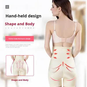 Wholesale Women Waist Trainer Body Shaper <b>Panties</b> Tummy Belly Slimming High Control Shapewear <b>Girdle</b> Underwear - Product Image 2