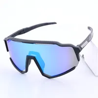 Campioni gratuiti Outdoor sport estremi equitazione logo personalizzato occhiali da sole da ciclismo TR90 montature occhiali da sole sportivi polarizzati