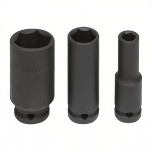 Juego de llaves de impacto largas Fervi de 10 mm, 12 mm y 14 mm con punta hexagonal - Product Image 2