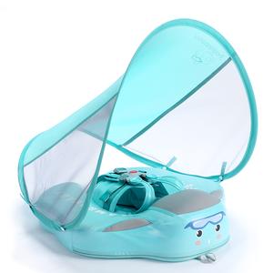 Mambobaby Flotteur pour bébé non gonflable Flotteur de piscine pour nourrissons Flotador <span class=keywords><strong>avec</strong></span> auvent Anneau de <span class=keywords><strong>natation</strong></span> pour bébé d'été Flotteurs sans air Solide pour enfants - Product Image 6