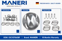 1.4 TSI Engine Piston Kit 03C107065BF for Volkswagen Golf Jetta Tiguan Passat Seat Leon Skoda Octavia Replacement Engine Parts