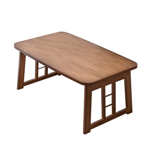 Yaoda Bamboo Folding Laptop Table 60x40cm Bed <b>Desk</b> For Dorm Study Simple Design - Product Image 5