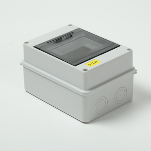 Caja de Distribución Eléctrica de Alto Rendimiento IP65 a Prueba de Agua para Exteriores, HT-5 Vías, MCB, Plástico ABS, Panel de Montaje - Product Image 3