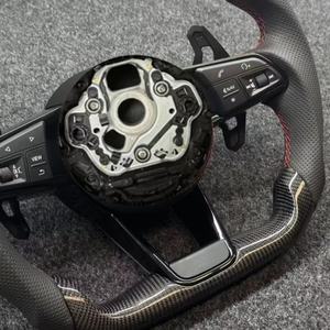 พวงมาลัยรถยนต์สำหรับ Volkswagen พวงมาลัยรถกอล์ฟ7 <span class=keywords><strong>Mk</strong></span> 7 <span class=keywords><strong>MK</strong></span> 7.<span class=keywords><strong>5</strong></span> R GTI Golf 6 <span class=keywords><strong>Mk</strong></span> 6 VW 7.<span class=keywords><strong>5</strong></span>กอล์ฟ R พวงมาลัยคาร์บอนไฟเบอร์ - Product Image 4