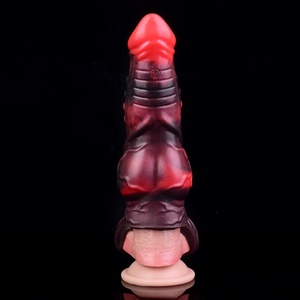 Condón Vibrador con Control Remoto, Fantasía de Monstruo, Pene Enorme, Extensor de Pene Masculino, Alargador, Retrasador de Eyaculación, Juguetes Sexuales de Silicona - Product Image 6