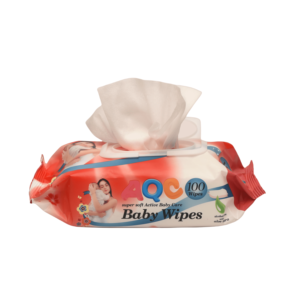 AQC Wholesale Baby Wet Wipes Organic for Water Soft Natural OEM ODM Free Sample for Household Cleaning - Product Image 3