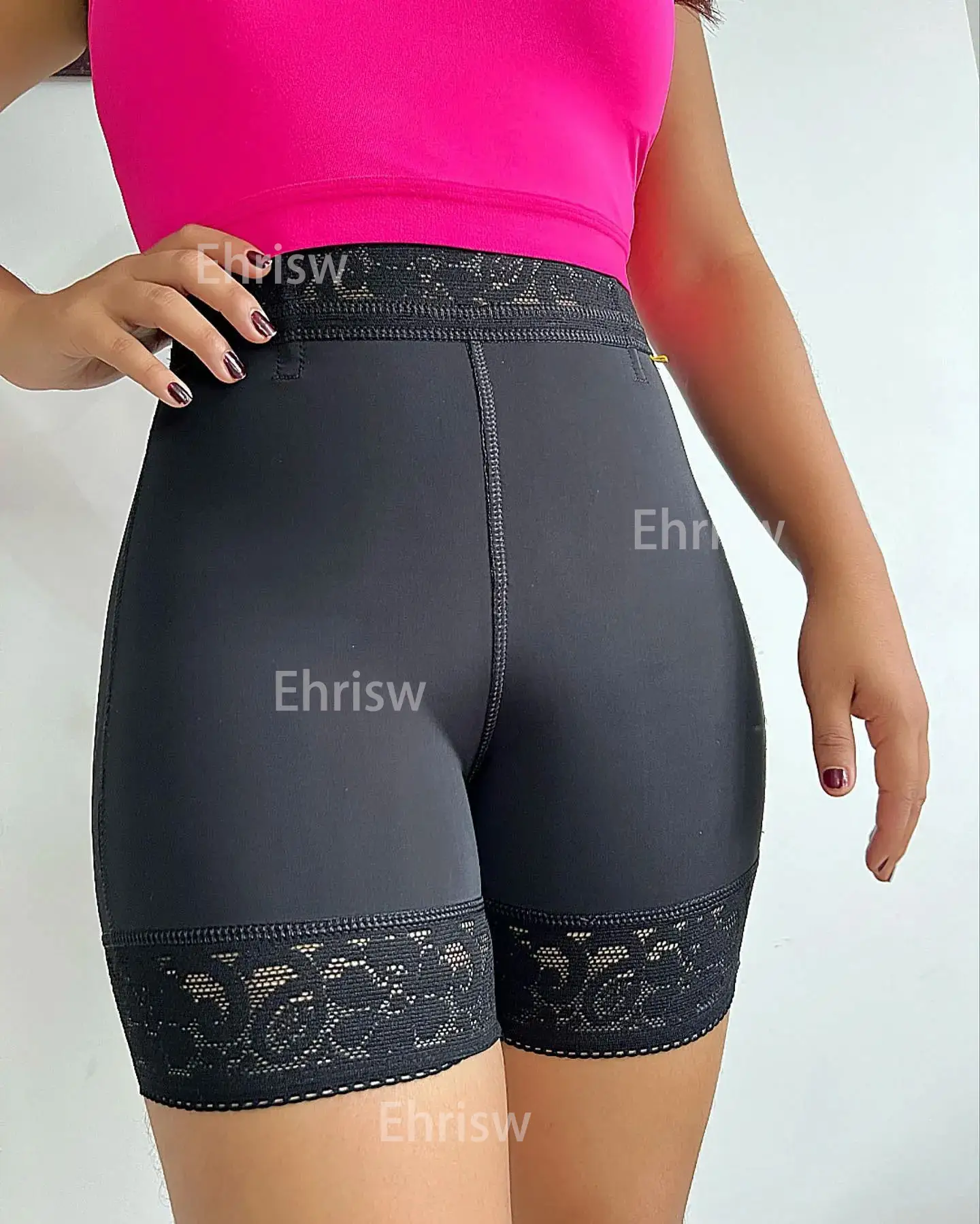 Lace High Waist Butt Lift Shaper Kurze neue Frauen Shape wear Lace Body Shaper Shorts Hohe Taille Schlankheit scheide Flache Bauchsc heide