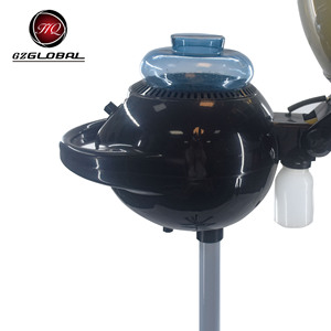 <span class=keywords><strong>Casque</strong></span> de vapeur capillaire réglable à quatre roues pour salons ; Équipement de soin et de traitement à la vapeur pour masques capillaires avec conditionnement en profondeur - Product Image 2