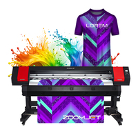 1,6 M 1,8 m Impresora textil digital de gran formato I3200 XP600 Máquina de impresión de camisetas de prendas de vestir por sublimación