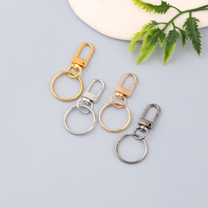 Juego de ganchos para llaveros de metal, chapados en oro, plata, oro rosa y negro, duraderos, accesorio para bolsos, para manualidades y fabricación de joyería. - Product Image 5