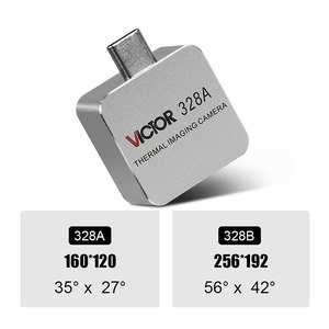 VC328A/328B <b>Thermal</b> Infrared Imager Outdoor Hunting Phone Night <b>Vision</b> Laser HD Monocular 25Hz Camera 970m Detection Range 10mm - Product Image 3
