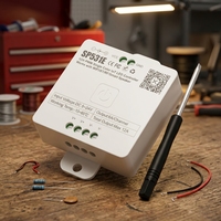 Contrôleur de gradation PWM monocanal fiable SP531E pour une seule couleur, DC5V-24V, WiFi, Alexa, Google APP, RF 2.4G, musique, gradation, portée 30m