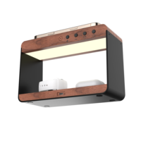 Hot Selling Trending Producten 2025 Digitale Wekker Met Draadloos Opladen Voor Telefoon 17/16 Snellader Magnetisch Voor Oortelefoon