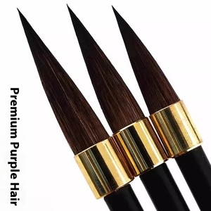 Pinceles de Escritura Weizhuang Zihao Verve de Tamaño Pequeño, Muy Vendidos, con Pelo de Conejo, para Escritura Regular, Cursiva y Clerical, con Mango de Acero - Product Image 2