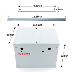 Kit universel complet de relocalisation du boîtier de batterie en aluminium Kit universel hors route pour camping-car/marine/course-Groupe sans câble - Product Image 5