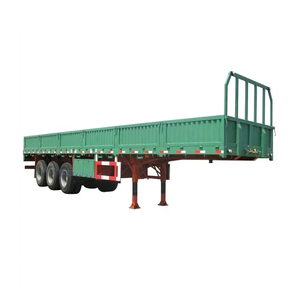 Semi-remorque chinoise neuve à 3 essieux de 60 tonnes, semi-remorque d'entrepôt à vendre - Product Image 2