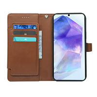 Étui portefeuille magnétique en cuir PU avec fente pour carte d'identité et support pour téléphone à clapet Fujitsu We2 Plus We2 NX9 Be4 Plus Be4 We 5G U J Be Easy Phone