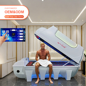 Btws CE certificata sette pollici schermo LCD cabina Sauna a casa capsula del sudore per uso residenziale e commerciale - Product Image 1