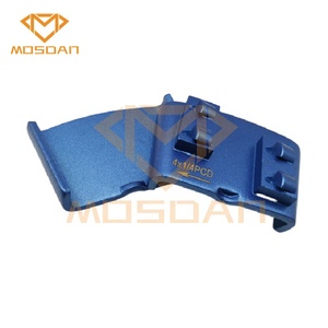 Ez change 4x 1/4 pcd raspadores, disco de segmento de moagem de diamante para remoção de revestimento de concreto - Product Image 3