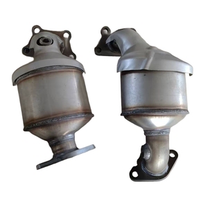 Compatible con el modelo Buick GL8 3.0L 2017 - 2019, estándar Euro V, convertidor catalítico de tres vías de acero montado frontalmente. - Product Image 2
