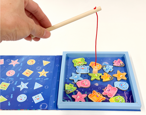 Jouet Montessori, jeux éducatifs pour enfants, jouet <span class=keywords><strong>de</strong></span> <span class=keywords><strong>pêche</strong></span> <span class=keywords><strong>magnétique</strong></span> pour enfants, jouet éducatif avec animaux marins - Product Image 6