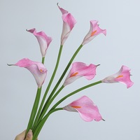 Fleur artificielle de grande taille JFD AL-001, texture en caoutchouc souple, pour bouquet de mariage, décoration de la maison