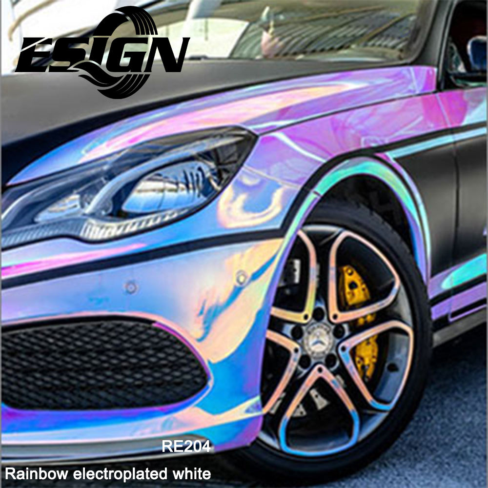 Rainbow Electroplated White