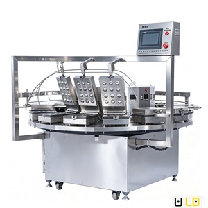 Máquina para hacer tartaletas con borde acanalado, máquina para hacer tartaletas cuadradas con cavidades profundas, equipo para formar conchas de pastelerí<span class=keywords><strong>a</strong></span>, calentamiento eléctrico 2000W+ - Product Image 4