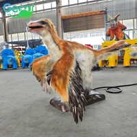 Tema Parkı İçin Süper Gerçekçi Animatronik Dinozor |   DC Motorlu Hareketli Dinozor Modeli Ses Efektleriyle