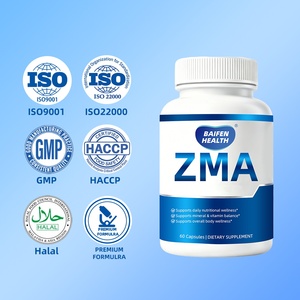 Complément alimentaire pour adultes ZMA en capsules, zinc et magnésium, favorise une <span class=keywords><strong>nutrition</strong></span> saine pour la vie quotidienne - Product Image 3