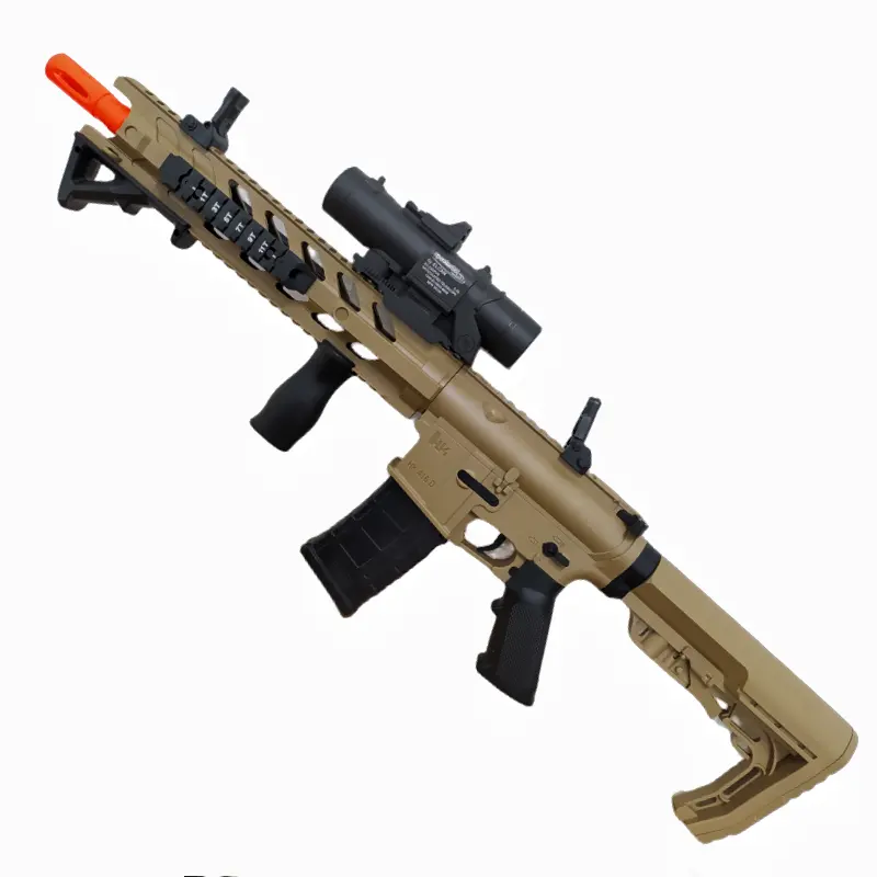 Electric gel continuous fire toy gun electric water bullet gun for adults M4 Viper automatic gel blaster toy gun playing game