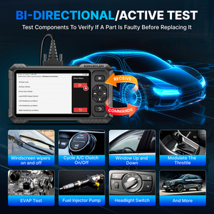 Kingbolen 2026 S6 ระบบเต็มรูปแบบ 12V เครื่องมือสำหรับยานยนต์ OBD2 แบบสองทิศทาง ฟรี S6 การสื่อสารแบบสองทิศทาง รองรับ CANFD และ - Product Image 3