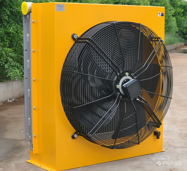 Hydraulic Air CoolerAH3818T  Oil Cooler with Electrical Fan Air Cooler Plate-Fin Heat Exchangers Made in China Manufacturer