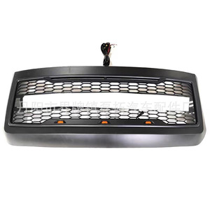Calandre avant LED Ford F250, noir mat, style Raptor, compatible avec pare-chocs ABS, 2008-2010 - Product Image 2