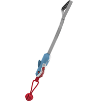 Jouet à mâcher pour chien avec ventouse, durable, couineur, pour intérieur et extérieur, modèles Requin, Aigle, Maïs