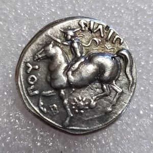 Moneda de plata macedónica griega antigua reproducción de réplica de calidad del Museo <span class=keywords><strong>Felipe</strong></span> <span class=keywords><strong>II</strong></span> - Product Image 6