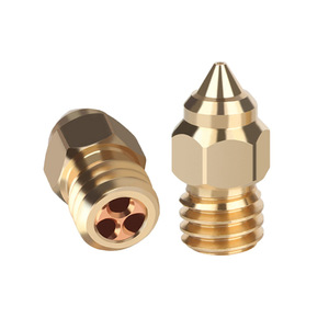 Boquilla CHT de latón CR-6 SE de tres orificios de alta velocidad MK8 para impresora 3D Ender-3 5 S1 - Product Image 1