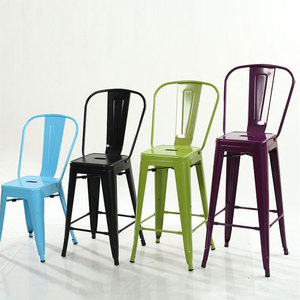 Chaises de restaurant modernes à prix abordable, ensemble de table et de chaises en métal pour hôtel, restaurant, <span class=keywords><strong>bar</strong></span> à domicile, mobilier d'extérieur - Product Image 6