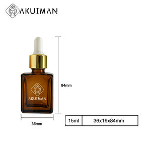 Envase de vidrio ámbar de 30 ml con gotero para aceite capilar - Product Image 2