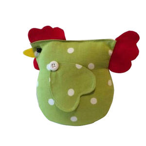 Pâques Mignon tissu Poulet forme <span class=keywords><strong>sac</strong></span> de sable arrêt de porte Poulet Butée De Porte décoration De vacances de Pâques - Product Image 4