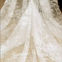 Nappe tissée en dentelle blanche moderne brodée Boho fête mariage saint valentin écologique lavable taille personnalisée
