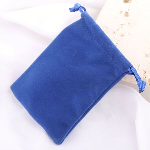 ถุงผ้าฝ้ายสีดำสำหรับบรรจุเครื่องประดับ - Product Image 2