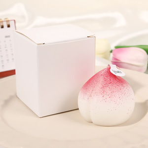 Đào hình nến thơm bán buôn Nhà Sáng tạo mô phỏng hương thơm trái cây với tay Quà Tặng nến trang trí xuyên biên giới - Product Image 5