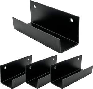 Support mural pour disques vinyles <span class=keywords><strong>en</strong></span> métal robuste <span class=keywords><strong>en</strong></span> forme de <span class=keywords><strong>U</strong></span> Étagère murale du fabricant personnalisable pour la collection de disques - Product Image 1