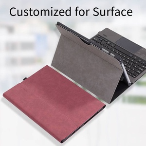 Funda Protectora para Tablet de Cuero TPU Multiángulo Resistente a Golpes MQ para Microsoft <span class=keywords><strong>Surface</strong></span> Pro 13 Go3 Pro4 Pro6 <span class=keywords><strong>Pro7</strong></span> Pro12 - Product Image 3