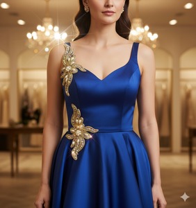 ลูกไม้คริสตัลพลอยเทียมคุณภาพดีเหมาะสำหรับการตัดเย็บหรืองานฝีมือและตกแต่งเสื้อผ้า - Product Image 2