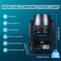 Foco móvil LED RGBW Bee-Eye 7x40W con zoom DMX512 para discoteca, DJ, club, escenario, bodas, espectáculos en vivo e iluminación de actuaciones