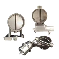 Soupapes d'échappement pneumatiques/électriques en acier inoxydable haute performance pour modification automobile/mise à niveau du produit de tuyaux d'échappement