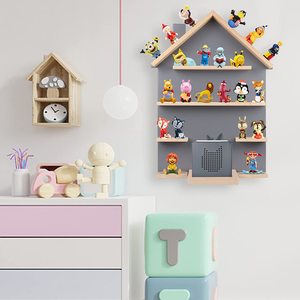 <span class=keywords><strong>Étagère</strong></span> murale magnétique en forme de <span class=keywords><strong>maison</strong></span> - Product Image 5